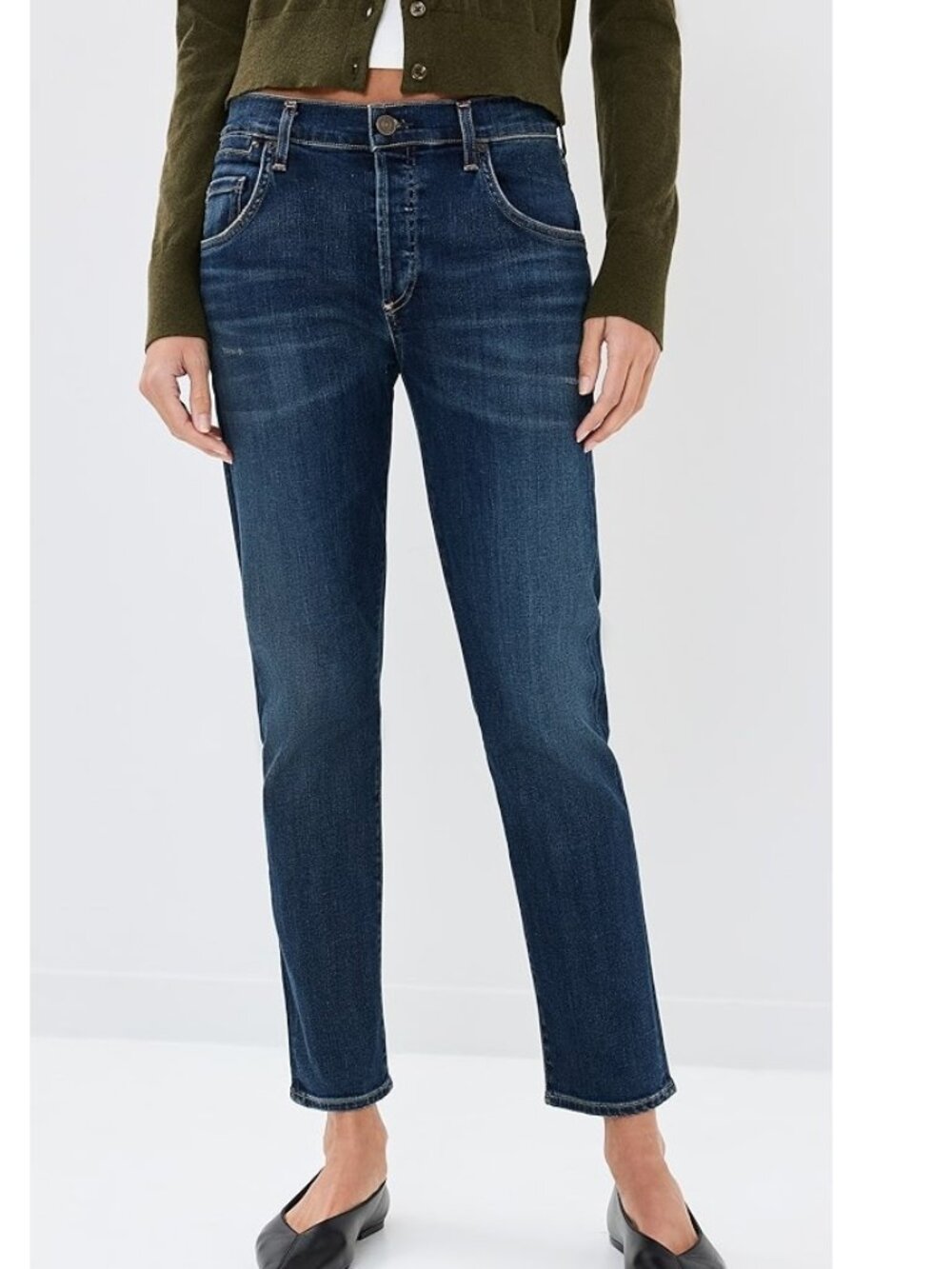 NEW $228 CITIZENS OF HUMANITY EMERSON STRETCH DENIM JEANS IN SKY LANTERN SIZE 27